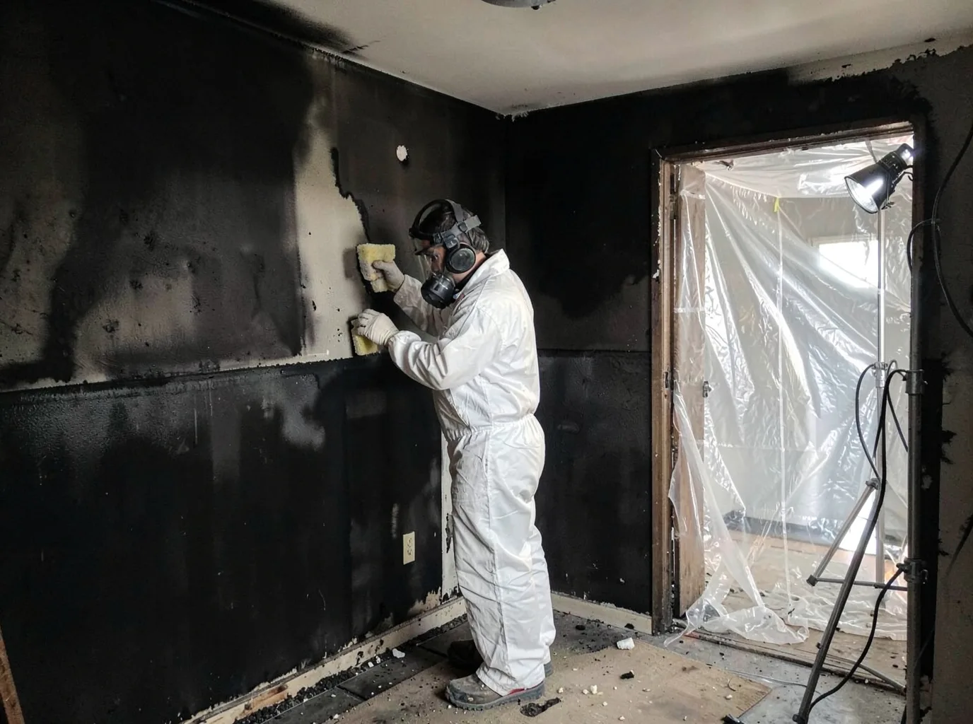 Fire Damage Restoration company in Rock Cave, WV